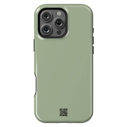 Custom Special Message QR Code iPhone Case